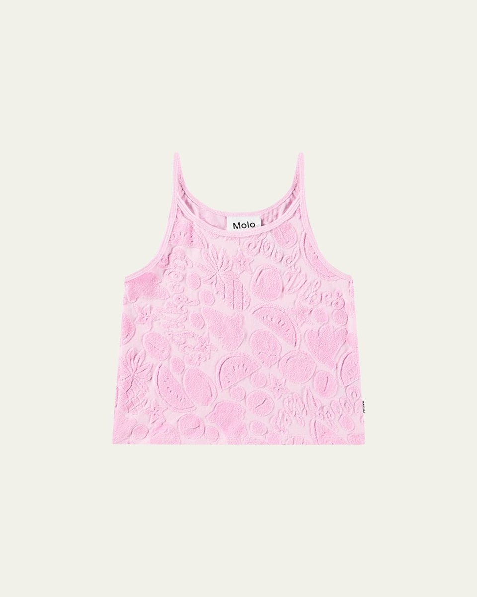 Girl's Rizi Terry Tank Top, Size 8-